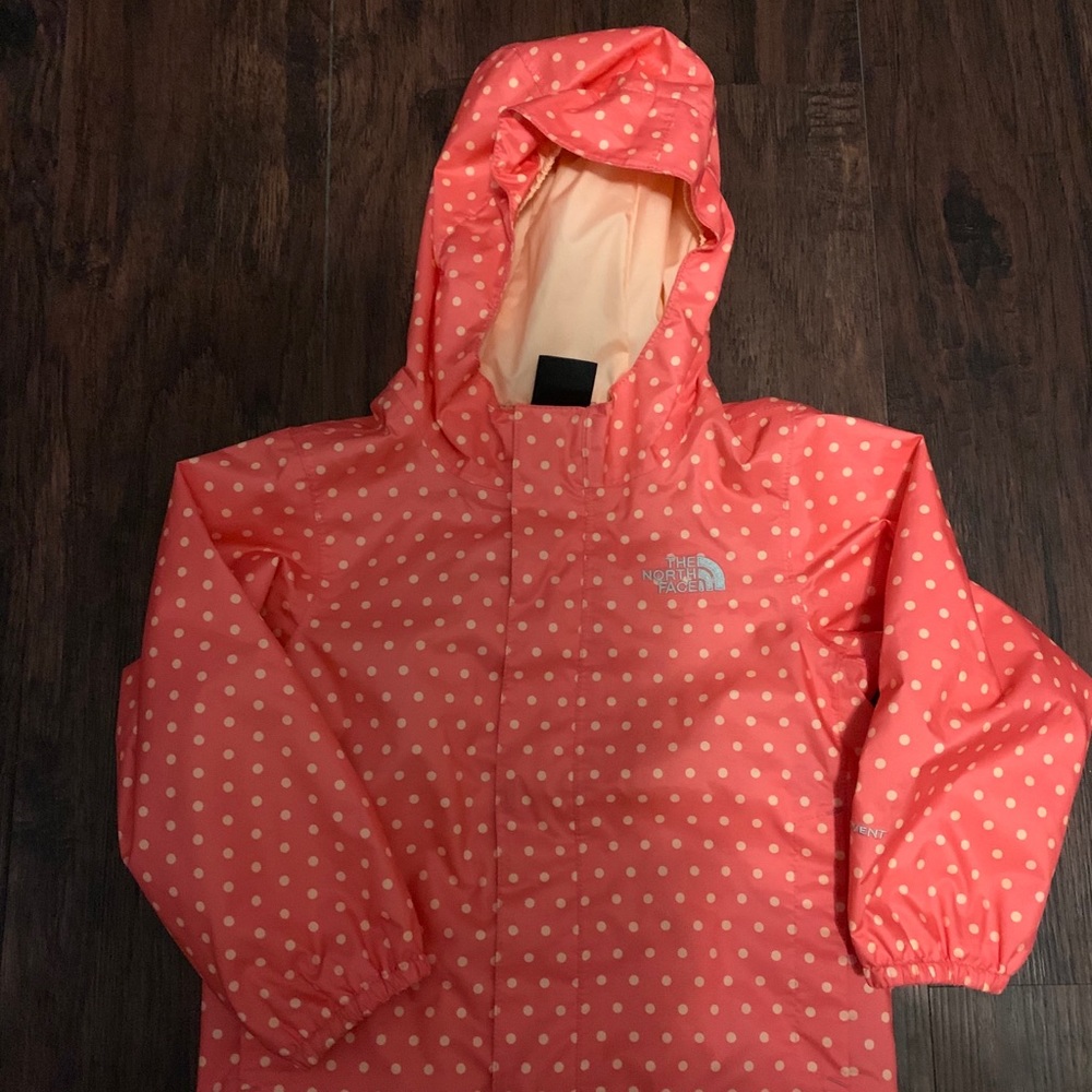 2T girls North Face raincoat